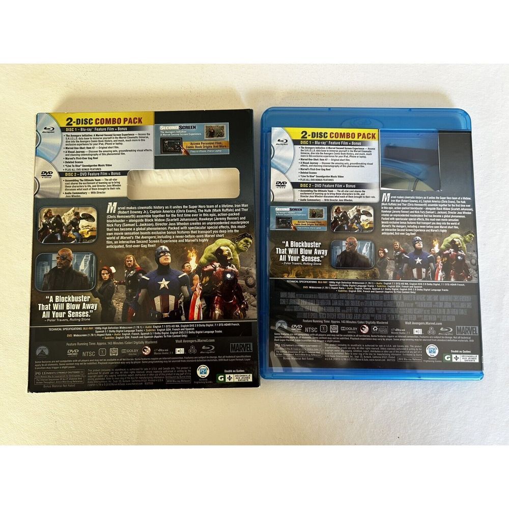 Marvel's The Avengers (Two-Disc Blu-ray/DVD Combo) - Picture 2 of 3